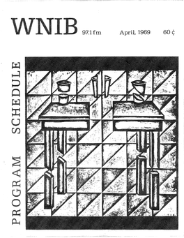 WNIB Program Schedule April 1969