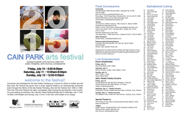 CAIN PARK Arts Festival 35 Gloria Gerber 101 T