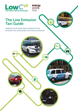 The Low Emission Taxi Guide