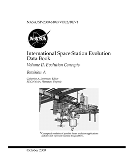 International Space Station Data Book Ew Lution