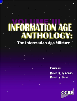 Information Age Anthology Vol III: the Information Age Military