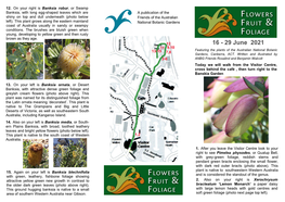 29 June 2021 Featuring the Plants of the Australian National Botanic Gardens, Canberra, ACT