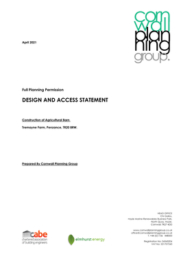 Design and Access Statement