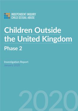Children Outside the UK