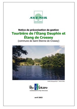 Tourbière De L'étang Dauphin Et Étang De Crossey