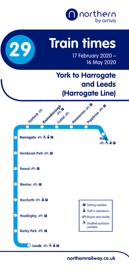 Train Times 29 17 February 2020 – 16 May 2020