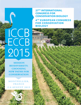 27Th International Congress for Conservation Biology 4Th European Congress for Conservation Biology