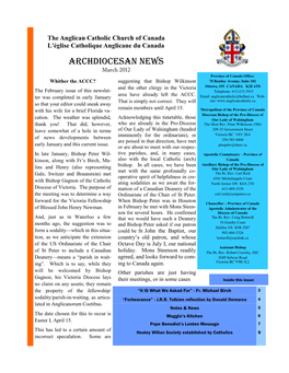 Archdiocesan News
