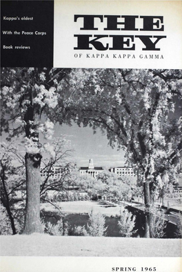 Of Kappa Kappa Gamma Spring 1965