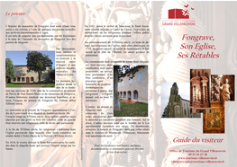 Fongrave, Son Eglise, Ses Rétables