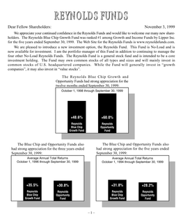 Reynolds Opportunity Fund