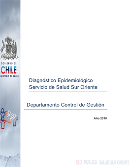 Diagnóstico Epidemiológico Servicio De Salud Sur Oriente