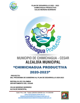 Plan De Desarrollo 2020-2023