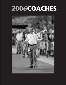 Bill Doba Head Coach Fourth Year Head Coach Bill 2006 O Utl Ook Doba Enters His 18Th Year on WILLIAM (BILL) A
