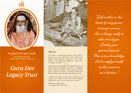 Guru Dev Legacy Trust