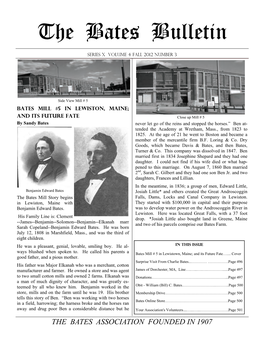 The Bates Bulletin