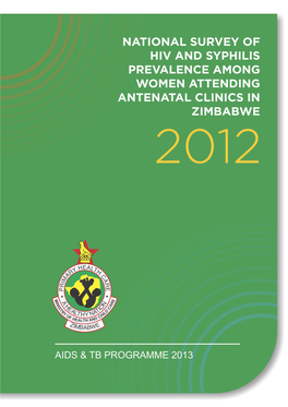 National Survey of HIV and Syphilis Prevalence Among