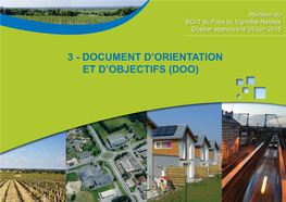 3 - Document D’Orientation Et D’Objectifs (Doo)