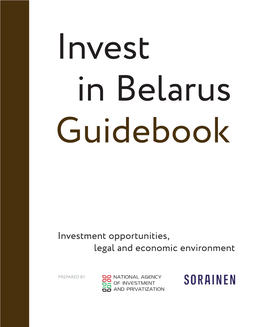 Investment Guide. Belarus 2020