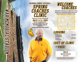 Spring Coaches Clinic