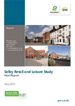 Selby Retail and Leisure Study Final Report