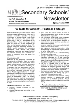 Fairtrade Fortnight