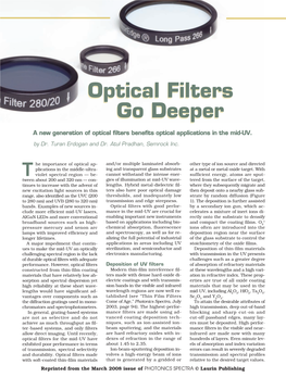 Optical Filters Go Deeper