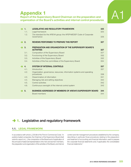 2012 Report of the Supervisory Board Chairman on Internal Control Procedures