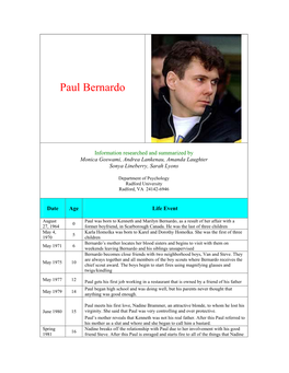 Paul Bernardo