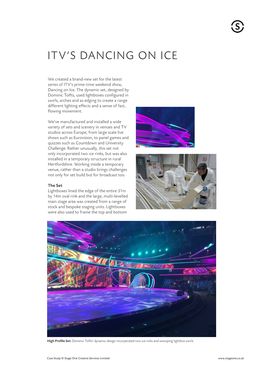 Itv's Dancing On