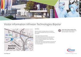 Visitor Information Infineon Technologies Bipolar