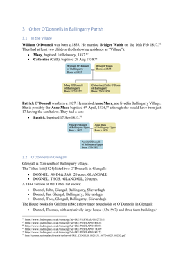 3 Other O'donnells in Ballingarry Parish
