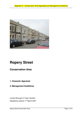 Ropery Street