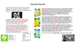 Gerald Durrell