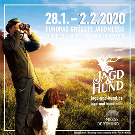 Europas Grösste Jagdmesse Europe’S Largest Hunting Exhibition