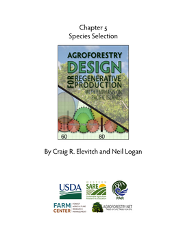 Agroforestry Design Species Selection – Elevitch Logan