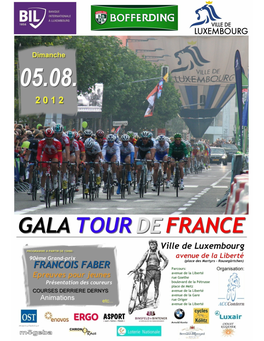 16Ème Gala Tour De France 05.08.2012 – Luxembourg