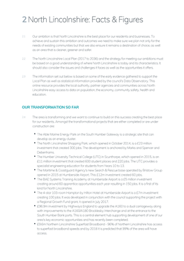 2North Lincolnshire: Facts & Figures