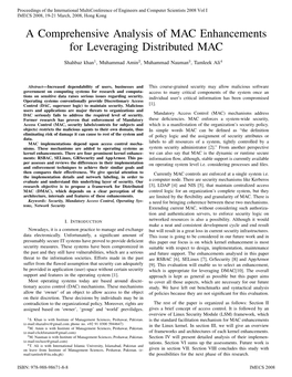 A Comprehensive Analysis of MAC Enhancements for Leveraging Distributed MAC