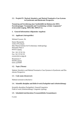 Marked Absolutive and Marked Nominative Case Systems in Synchronic and Diachronic Perspective