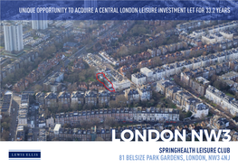 London Leisure Investment Let for 33.2 Years