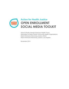 Open Enrollment Social Media Toolkit