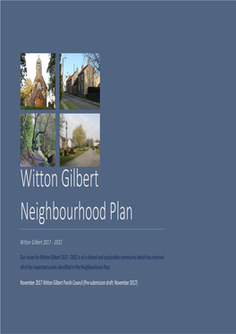 Witton Gilbert Neighbourhood Plan