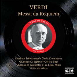 Messa Da Requiem Mark Obert-Thorn R DE SA to BA IC T V A