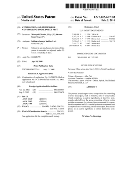 (12) United States Patent (10) Patent No.: US 7.655,677 B2 Morita Et Al