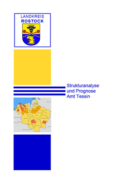 Strukturanalyse Und Prognose Landkreis Rostock Amt Tessin