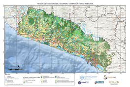 Región De Costa Grande, Guerrero: Dimensión Físico - Ambiental 0 ! ! 0 ! ! ! ! ! 0 ! ! ! ! ! El Bálsamo Los Bayados ! La Desdicha ! !Los Nopales Coacoyula El Miraval