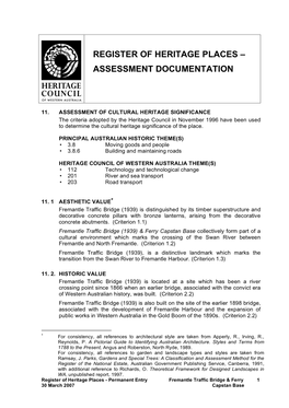 Assessment Documentation