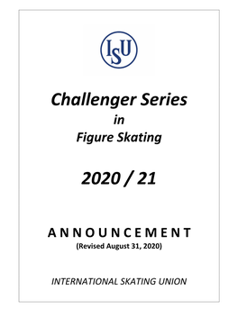 ISU Challenger Series in Figure Skating 2020/21