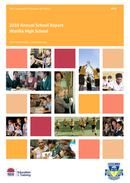 2010 Annual School Report Warilla High School